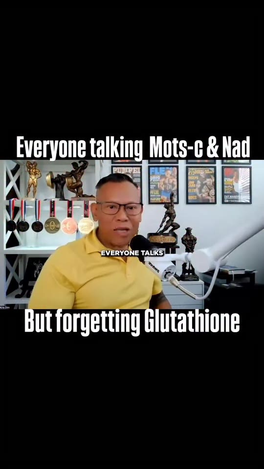 @krisdim_ifbbpro's glutathione hierarchy claims, fact-checked
