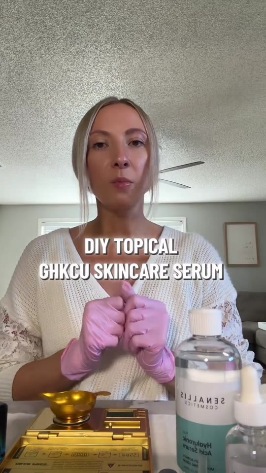 GHK-Cu DIY serums: what the science says vs. TikTok