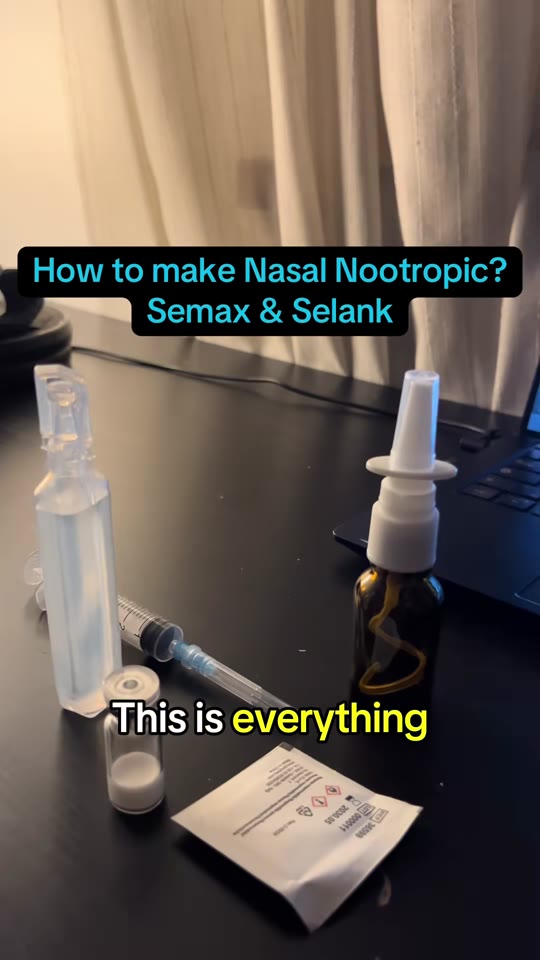 DIY nasal selank and semax: what the peptide TikTok crowd gets wrong