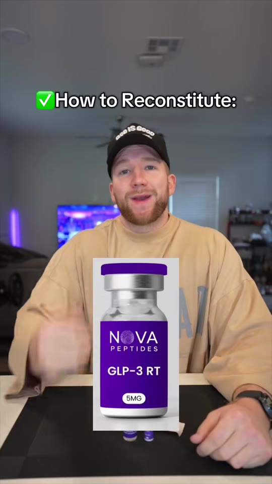 @aaron.endres's peptide reconstitution tips, fact-checked