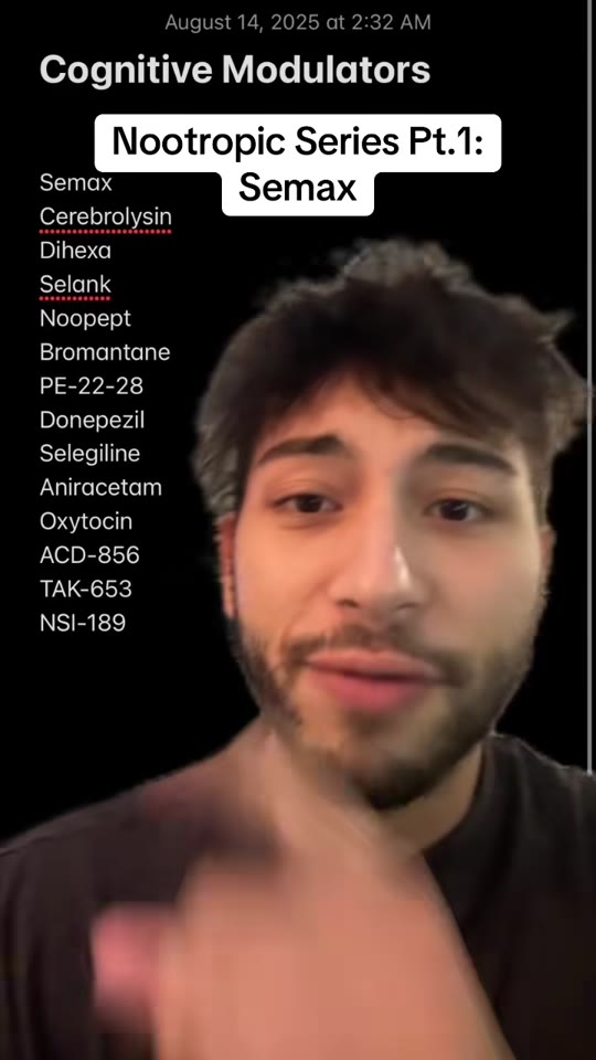 Semax on TikTok: separating real neuroscience from peptide hype