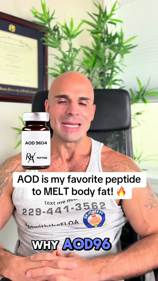 @drjonesdc's AOD peptide claims need more evidence
