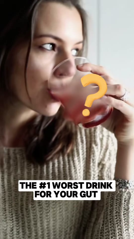 Is this really the worst drink for your gut health?