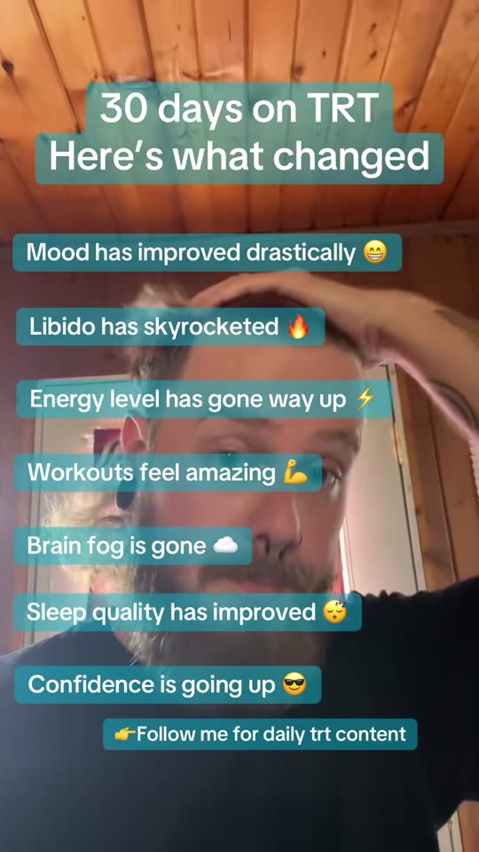 @codyontrt's 30-day TRT transformation claims, fact-checked
