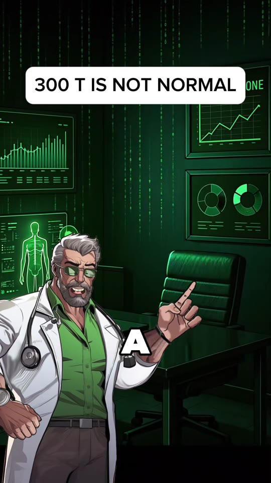 Is a testosterone level of 300 ng/dL actually low?