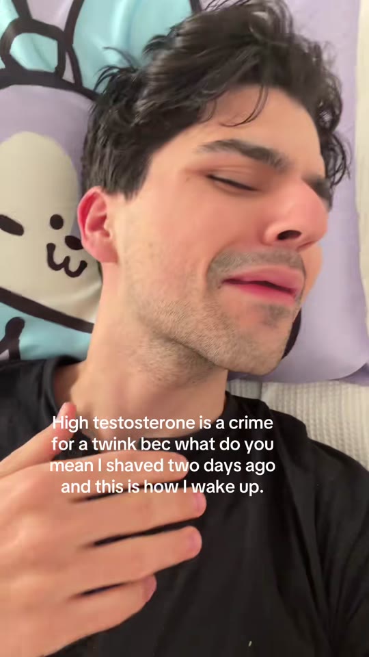 Does testosterone actually cause facial hair growth in young men?