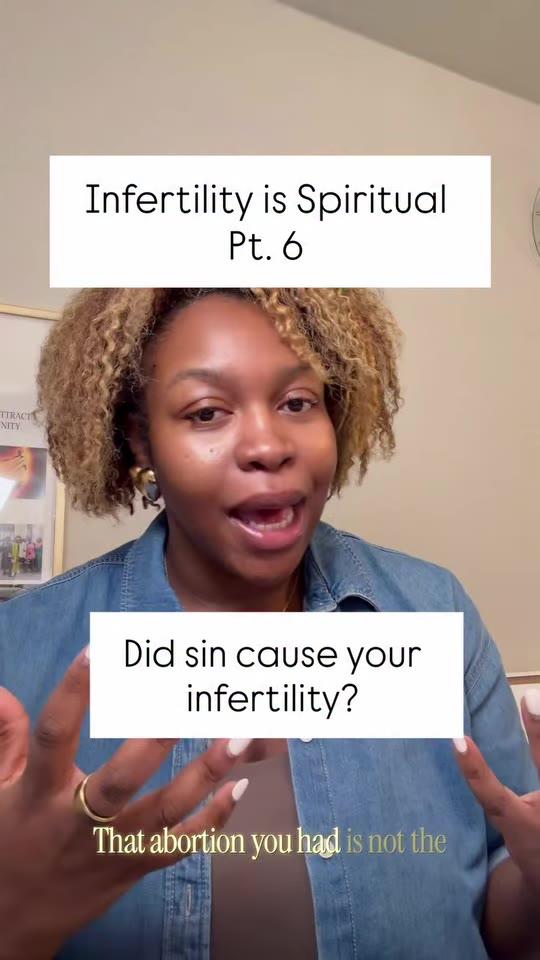 @dryeni_'s spiritual take on infertility, fact-checked
