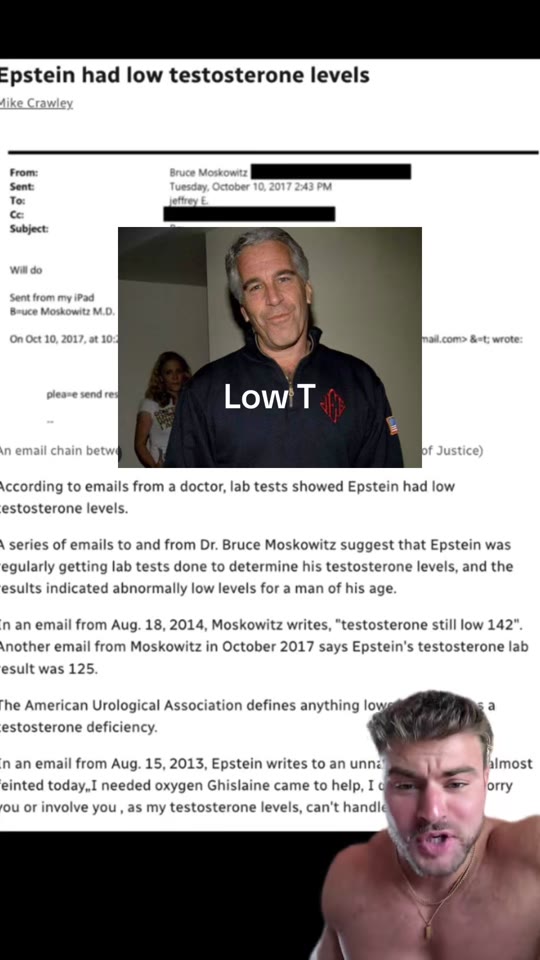 @jacobnach's 'low T' revelation fact-checked