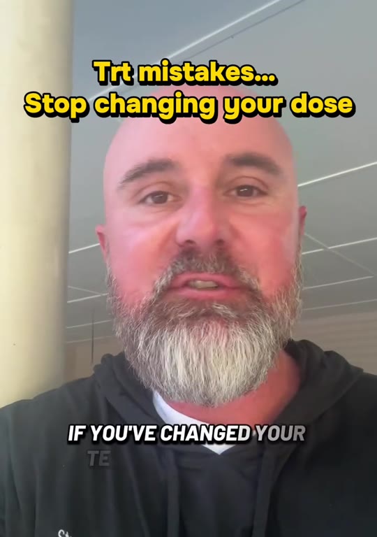 TRT dose adjustments vs. systemic issues: what the science says