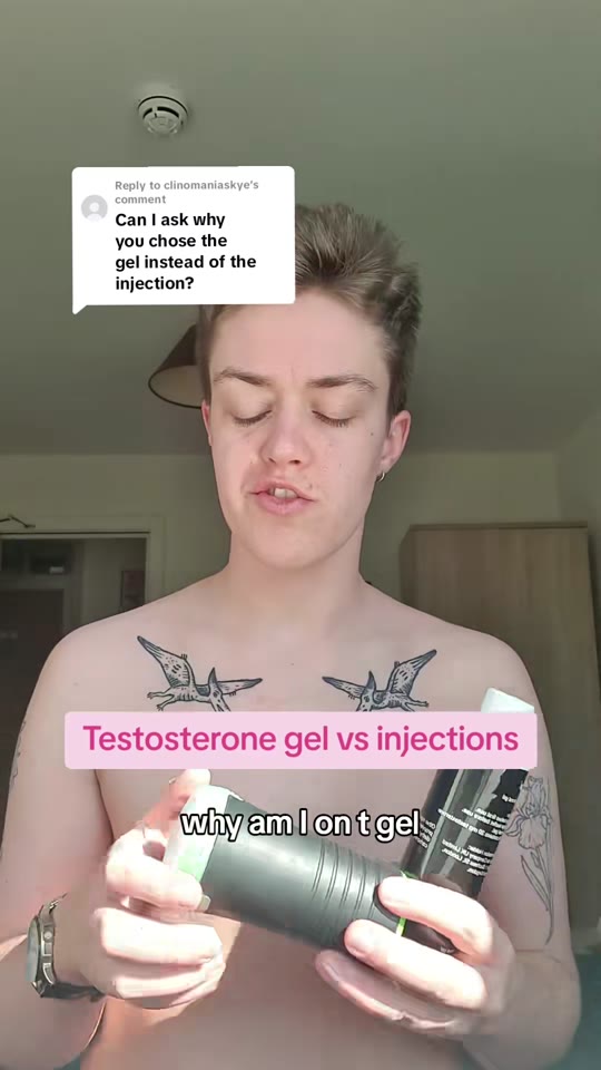 Gel vs injections for trans men: what @eddyquekett got right