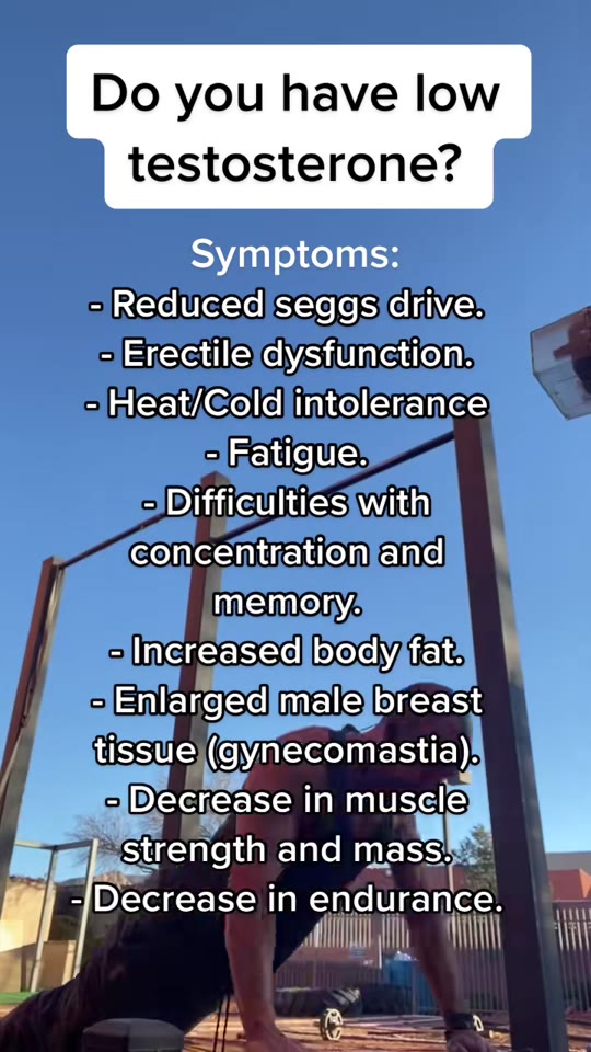 Low testosterone symptoms: what TikTok gets right and wrong
