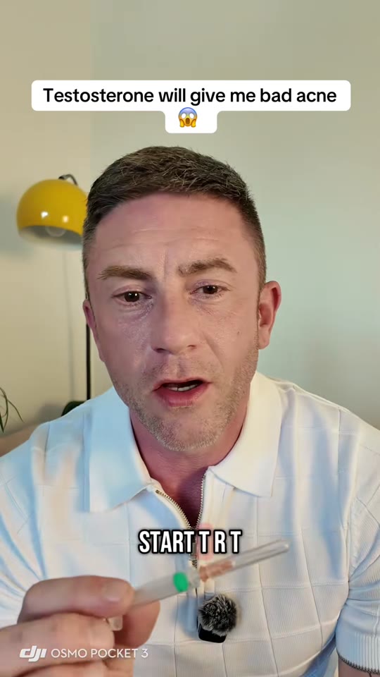 @alphaclubsupps's TRT acne fixes, fact-checked