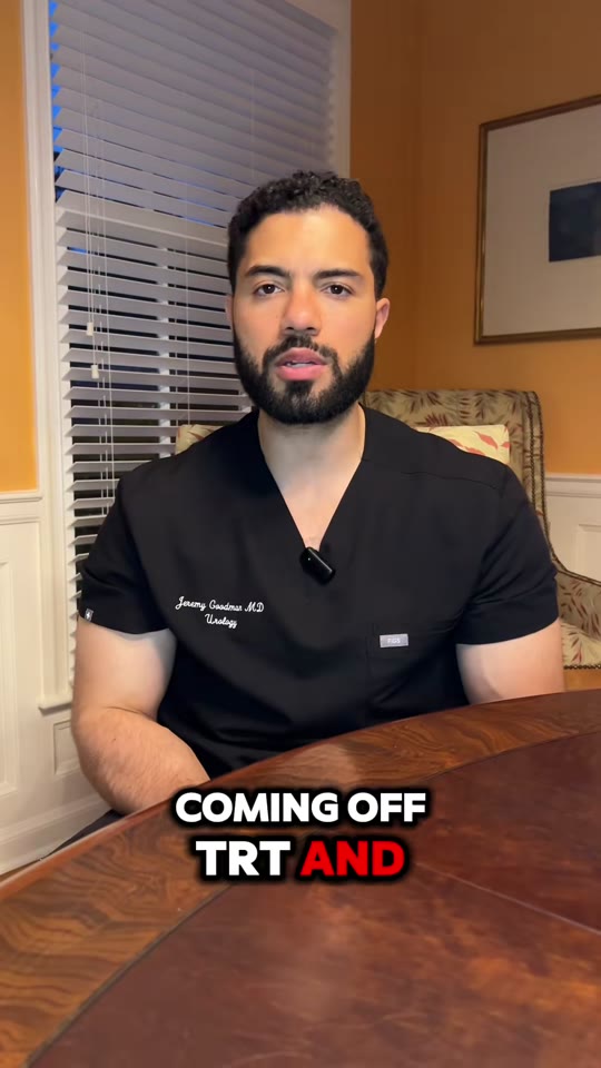 @jeremygoodmanmd's TRT quitting advice, fact-checked