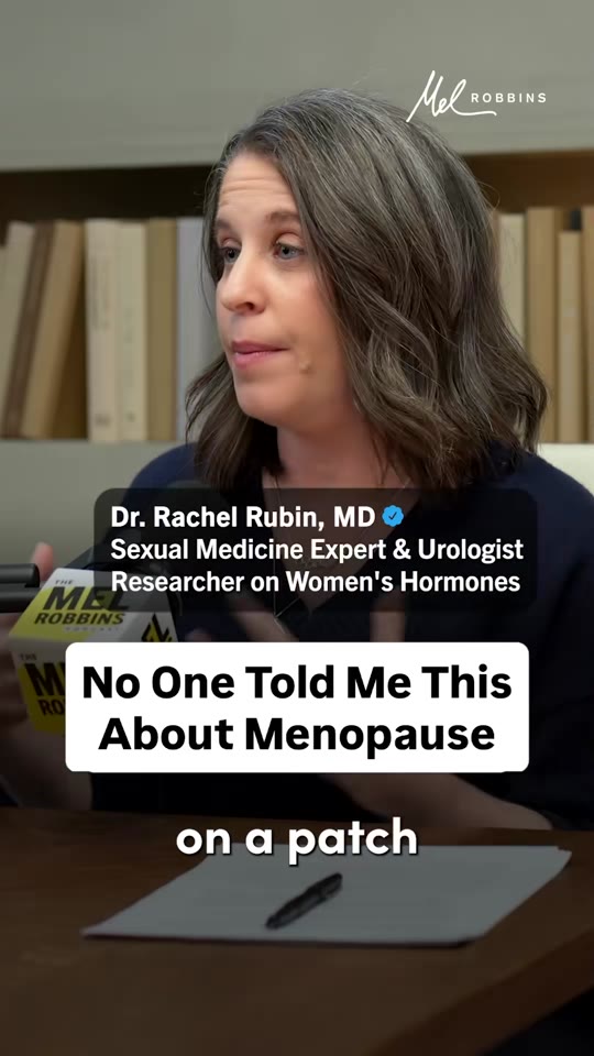 Mel Robbins on local estrogen therapy, fact-checked