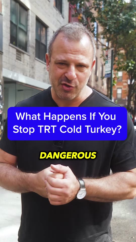Quitting TRT cold turkey: what the evidence actually shows