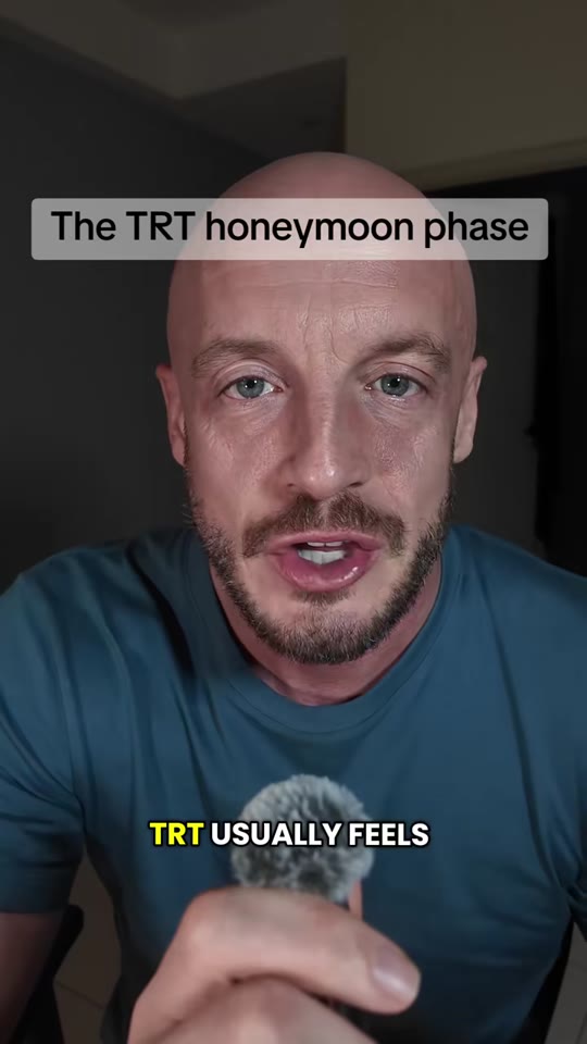 The TRT honeymoon phase: what @trtover40 gets right and wrong