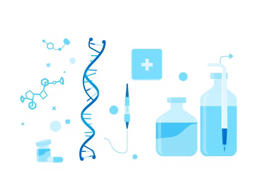 BPC-157 Body Protection Compound research overview showing peptide molecular structure and healing pathways