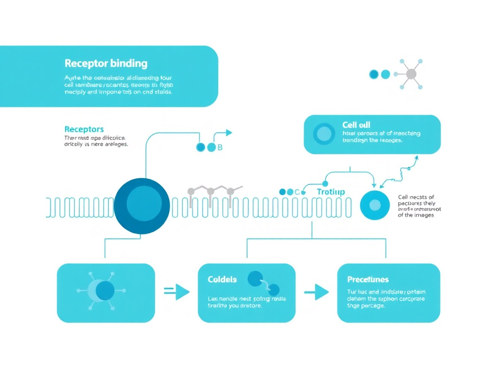 BPC-157 nerve regeneration mechanism showing peripheral nerve repair and neuroprotective pathways
