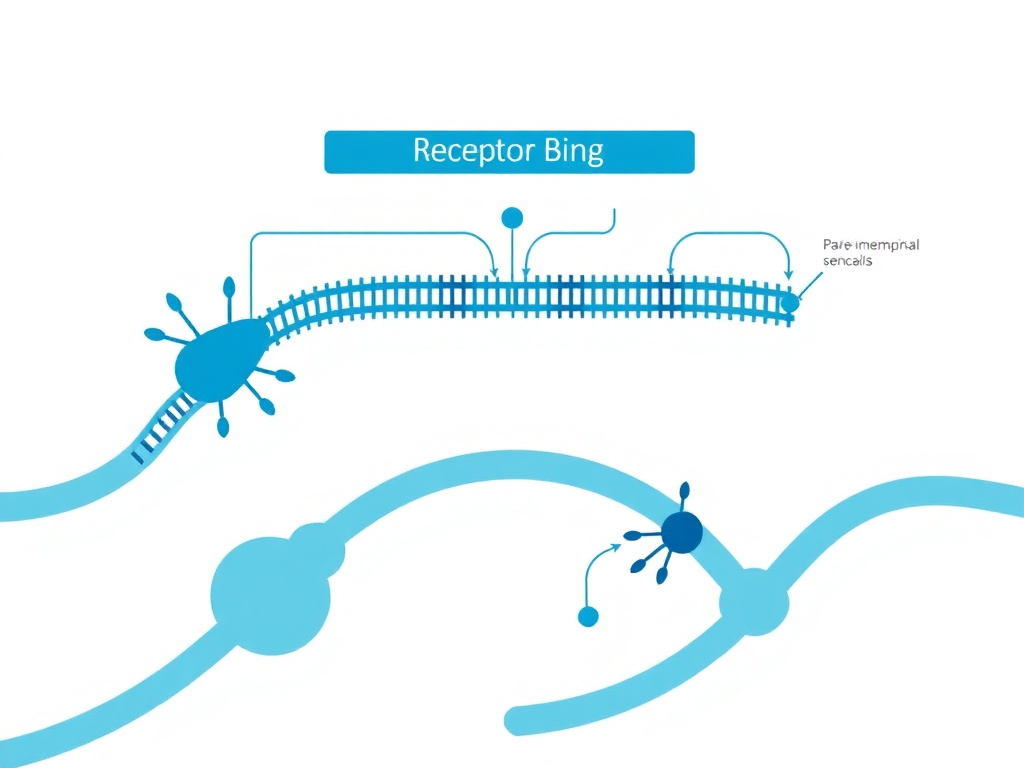 GHRH signaling pathway from hypothalamus to anterior pituitary somatotrophs