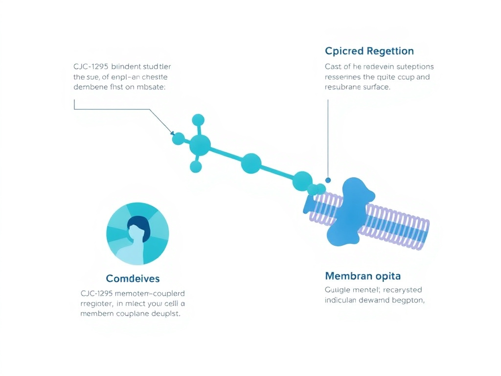 Diagram showing Drug Affinity Complex bioconjugation to serum albumin
