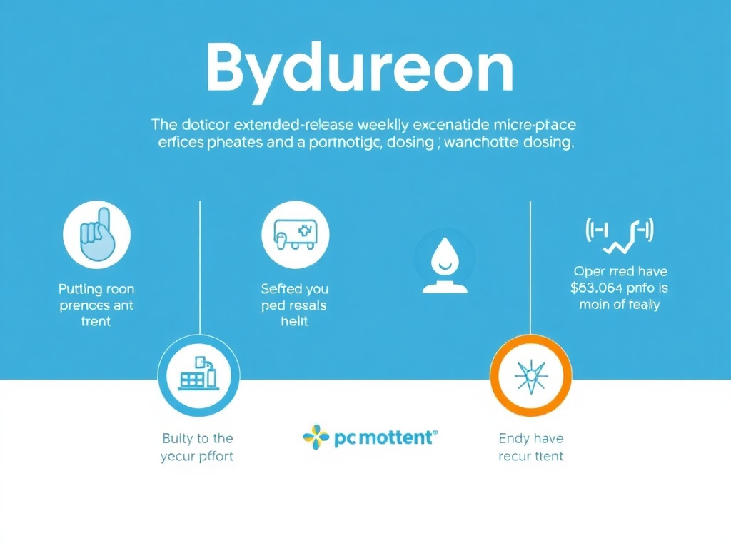 Bydureon extended-release weekly exenatide microsphere technology and dosing