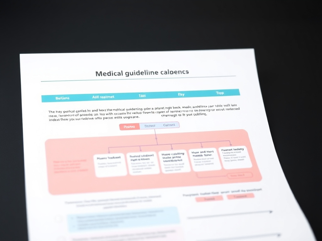 Medical guidelines and clinical decision-making flowchart for GLP-1 receptor agonist cardiovascular therapy