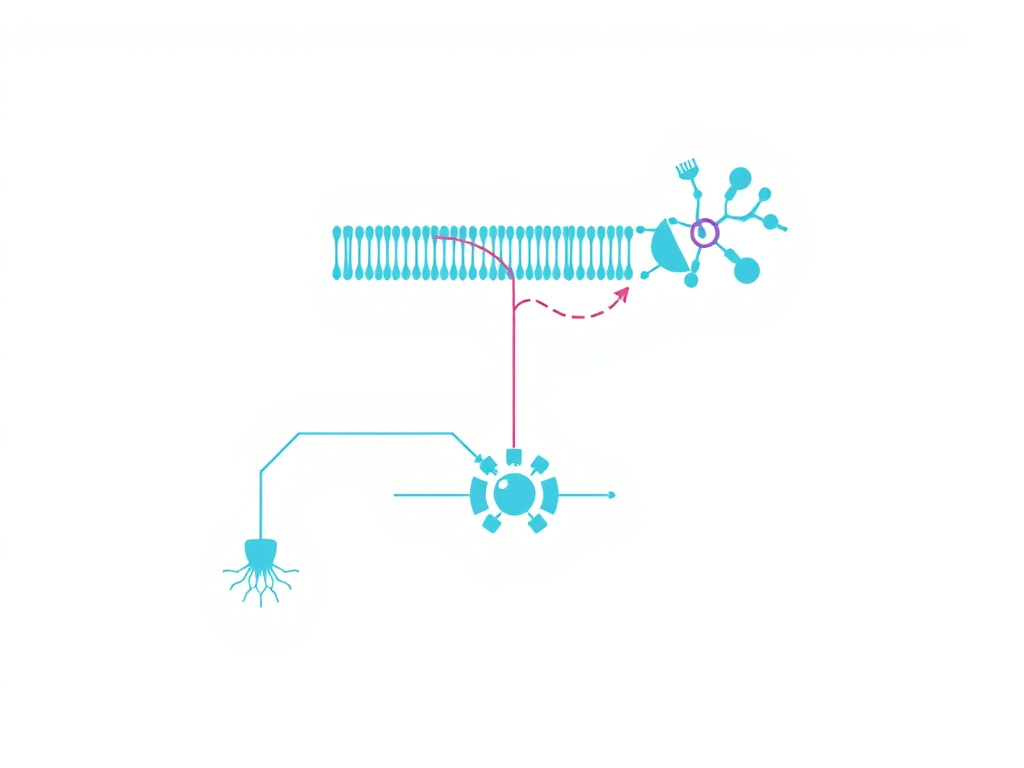 Biological mechanisms of weight regain showing hormonal feedback loops involving leptin, ghrelin, and hypothalamic signaling