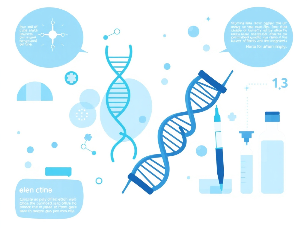 Gonadorelin GnRH peptide molecule structure with hypothalamic-pituitary-gonadal axis diagram