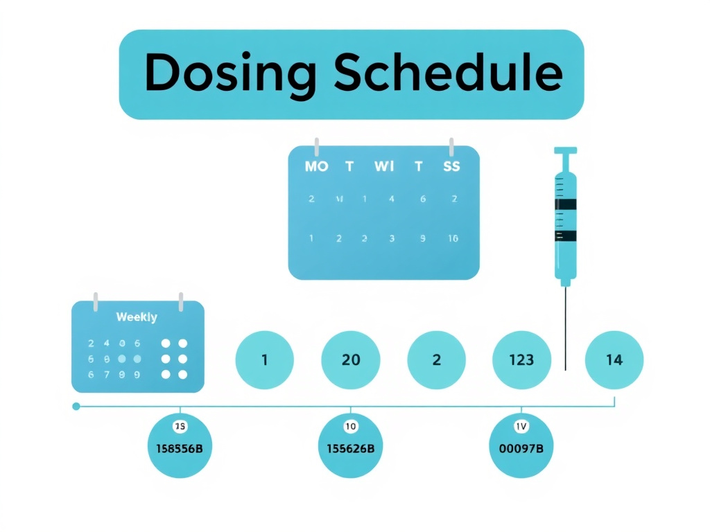 Hexarelin dosing protocol guide showing administration frequency and cycling schedule