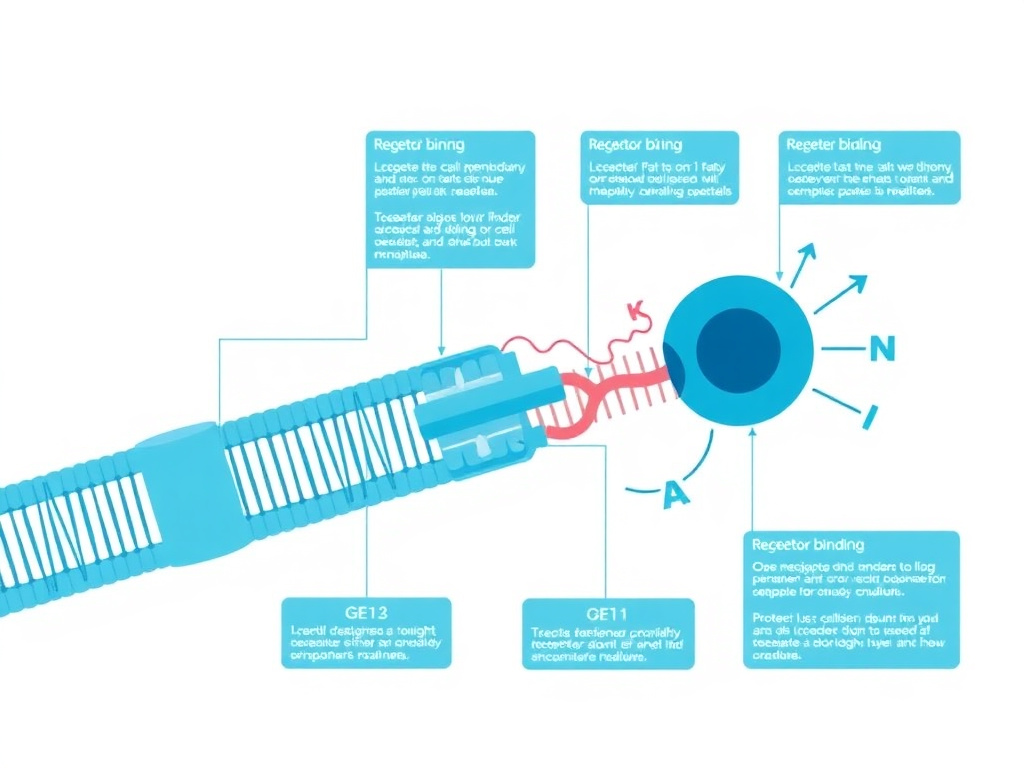 Molecular mechanism of IGF-1 DES N-terminal truncation and enhanced receptor binding
