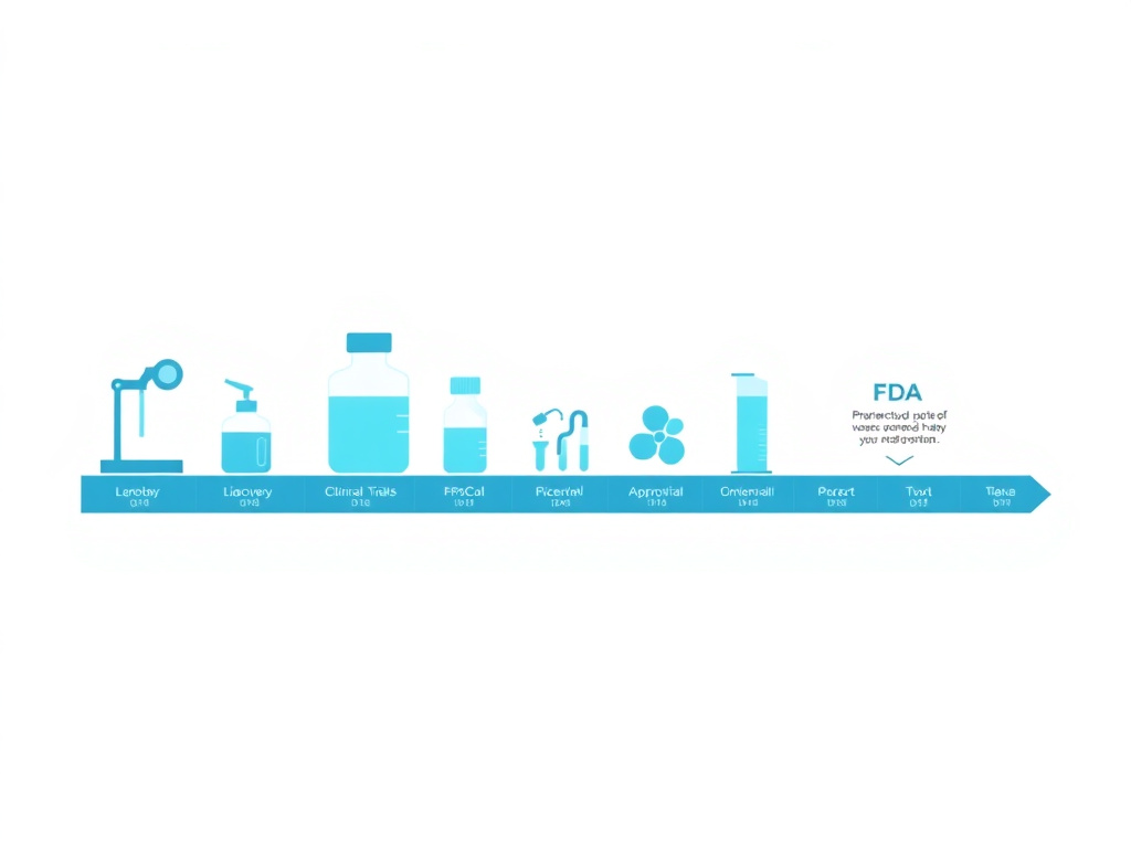 Timeline of ipamorelin discovery and development from 1990s to present day