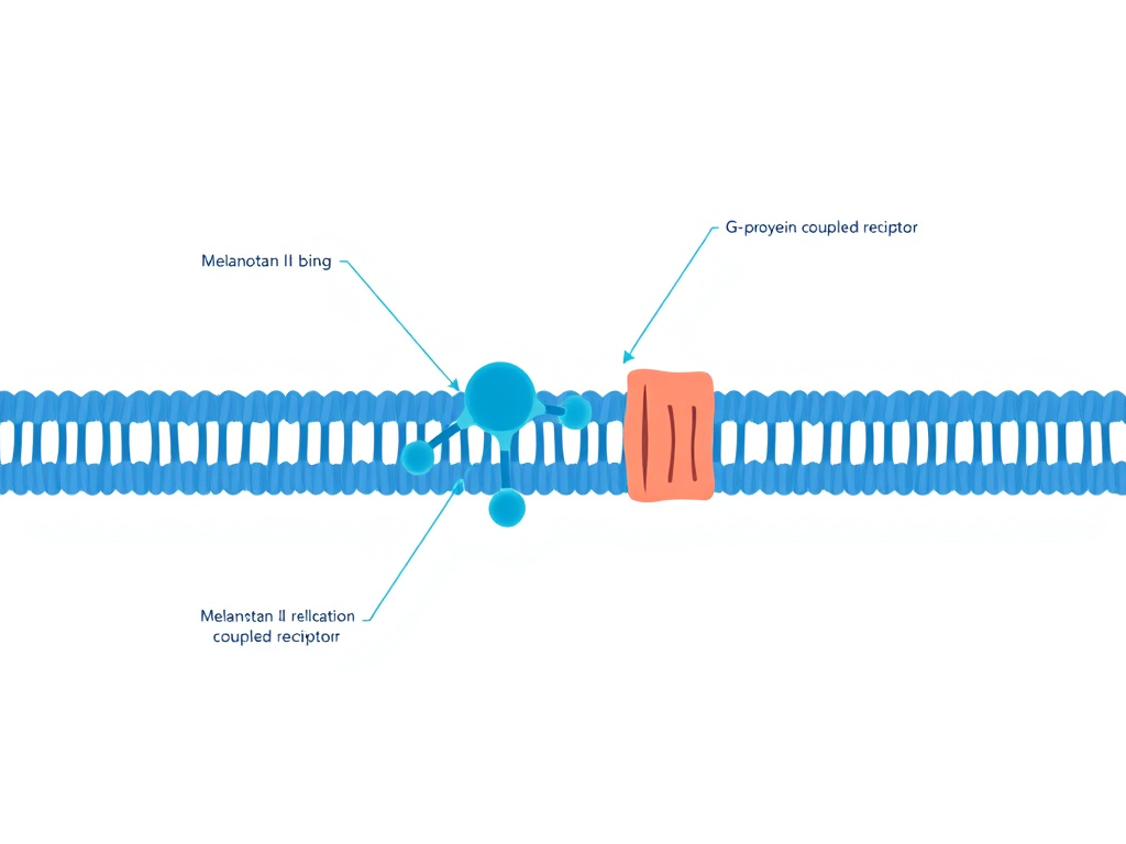 Melanotan II receptor binding profile across melanocortin subtypes