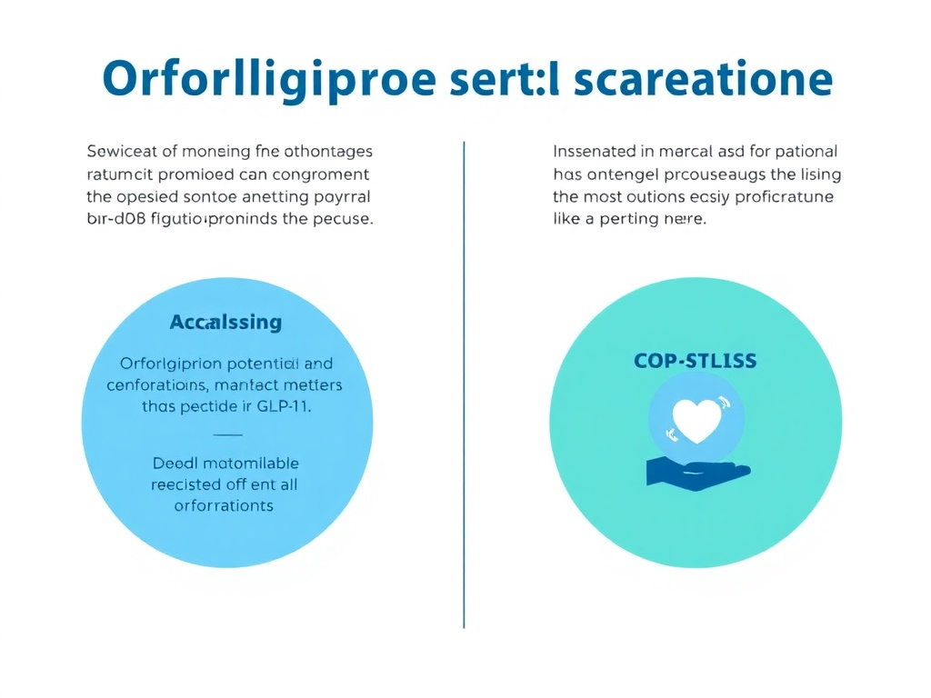 Orforglipron manufacturing advantages and cost reduction potential vs peptide GLP-1s