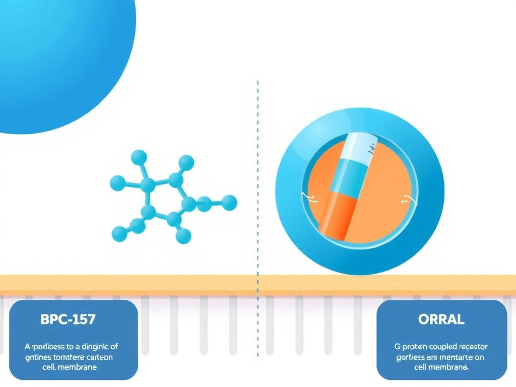 BPC-157 receptor interactions in the gastric environment