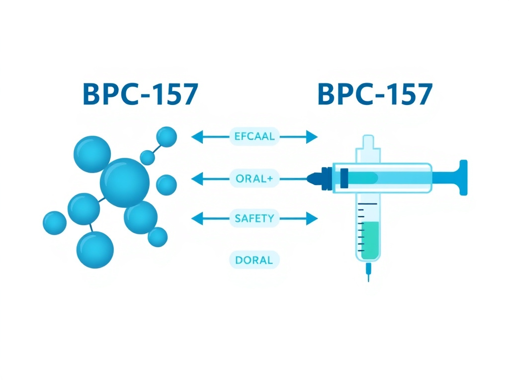 Comparison of subcutaneous and intramuscular BPC-157 injection routes
