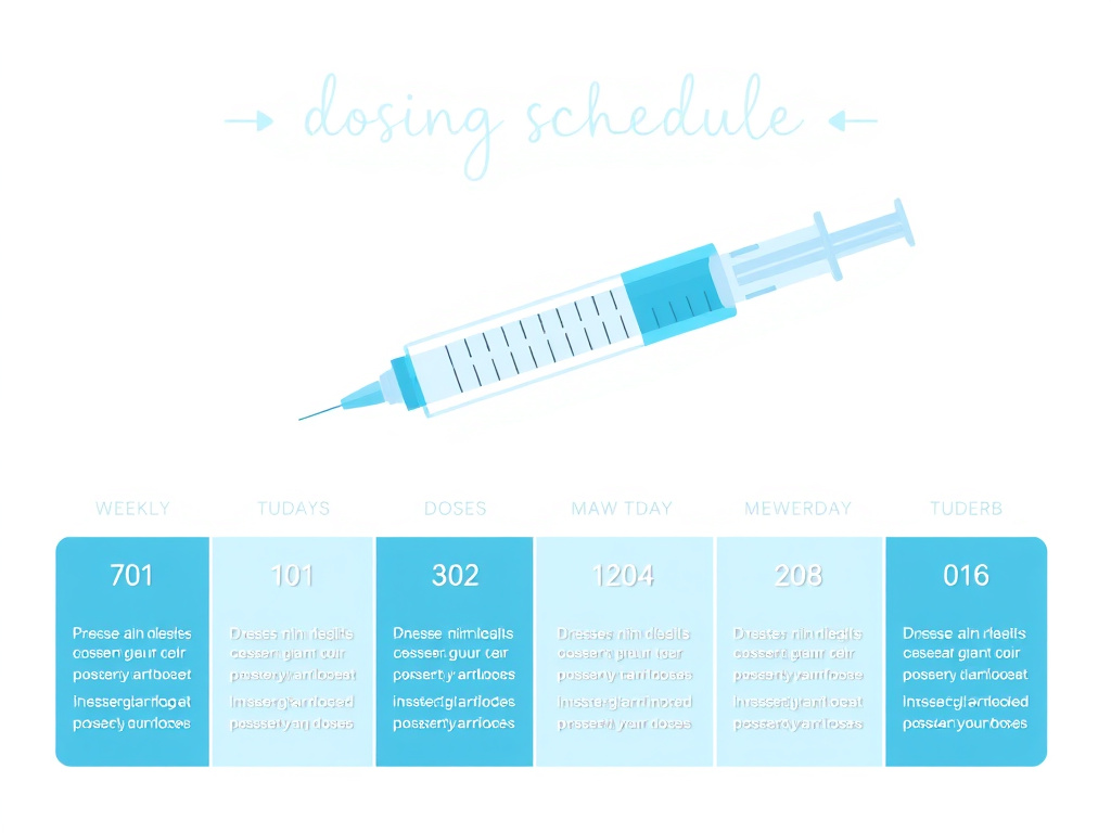 Pinealon dosing protocol guide showing reconstitution, injection sites, and cycle timing