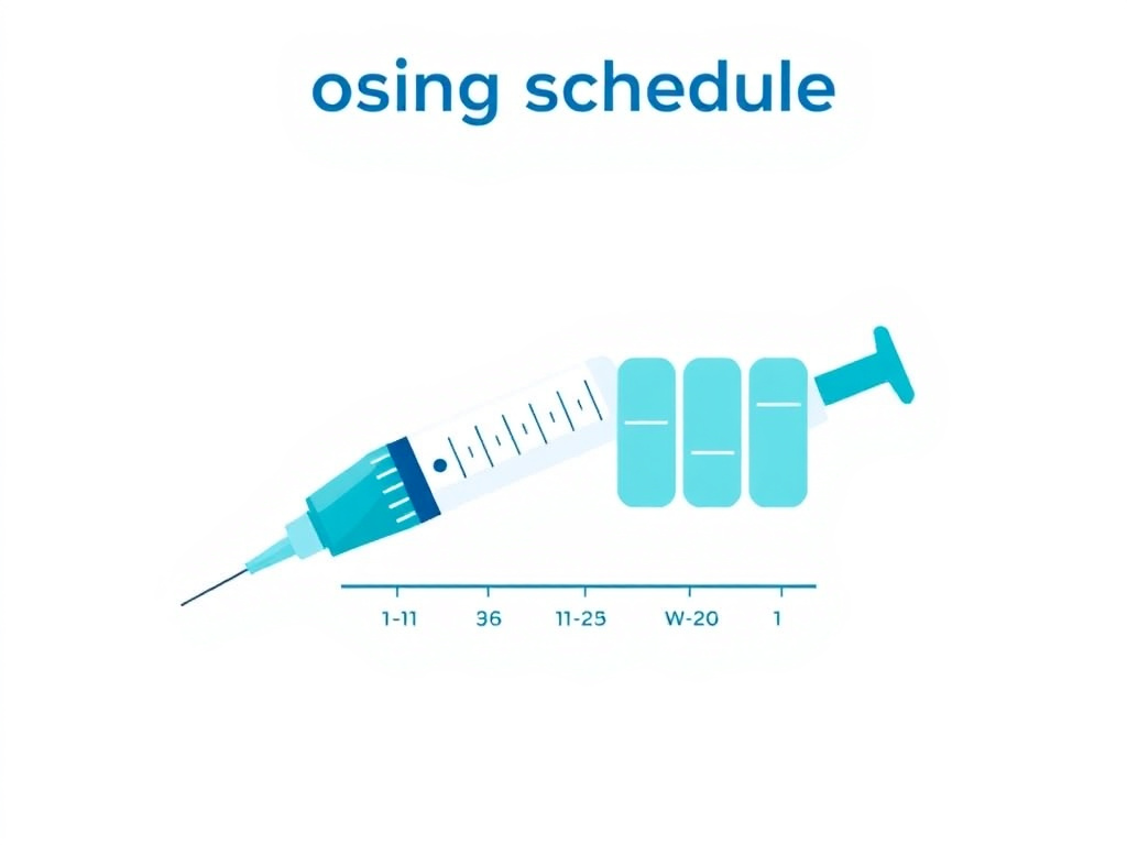 PT-141 bremelanotide dosing guide showing subcutaneous injection technique and timing