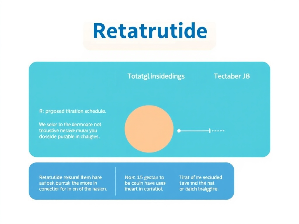 Retatrutide dosing considerations and proposed titration schedule