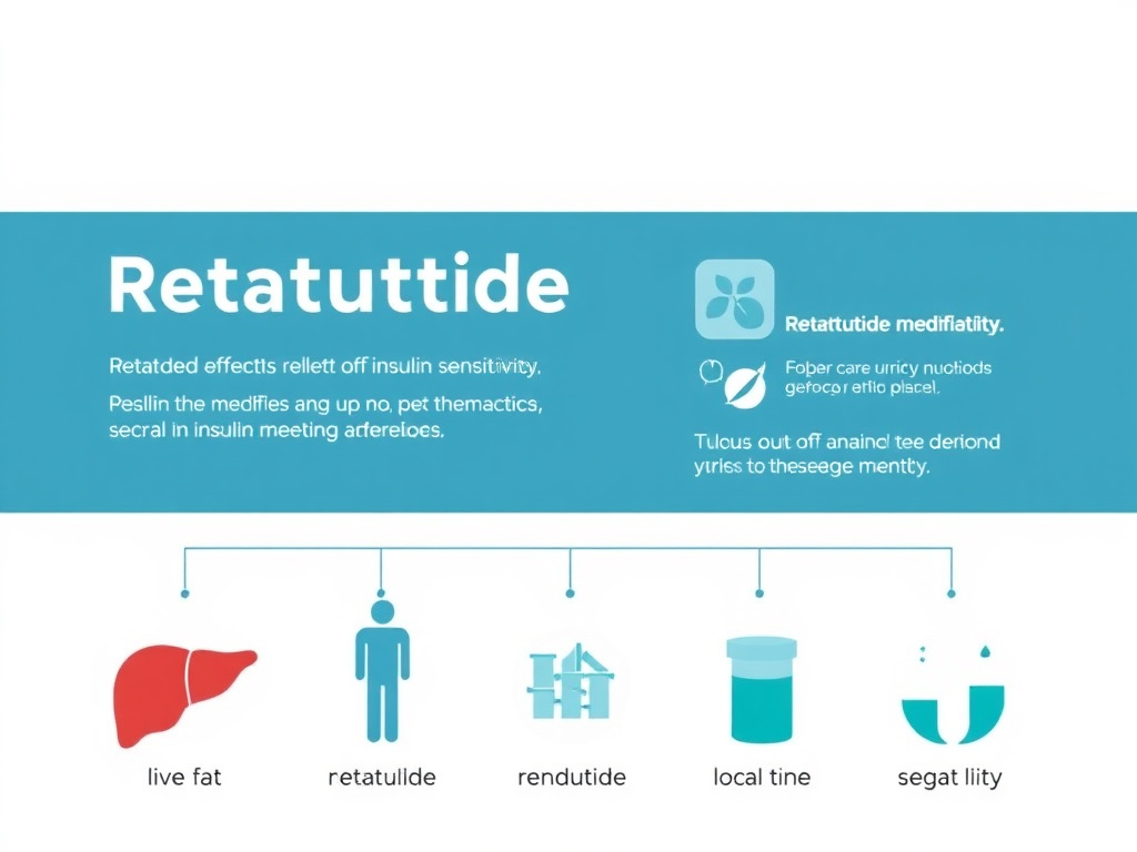 Retatrutide metabolic effects on liver fat reduction lipid profiles and insulin sensitivity
