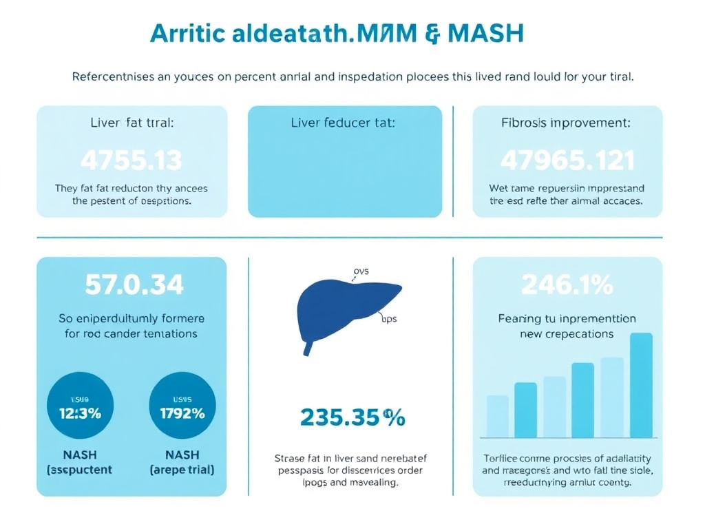 Survodutide NASH MASH clinical trial data showing liver fat reduction and fibrosis improvement