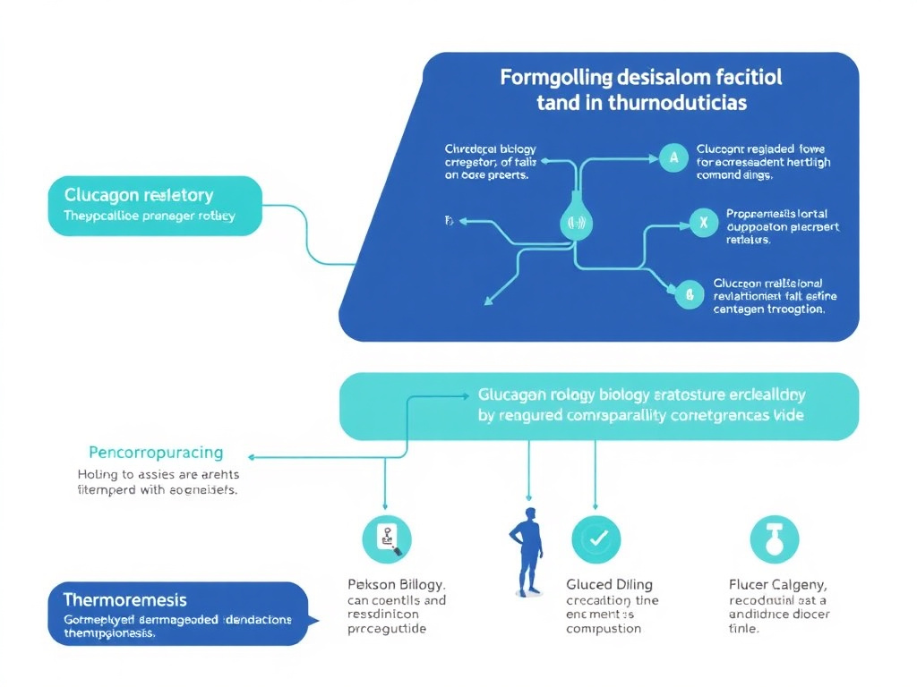 Glucagon receptor biology and thermogenesis pathways activated by survodutide