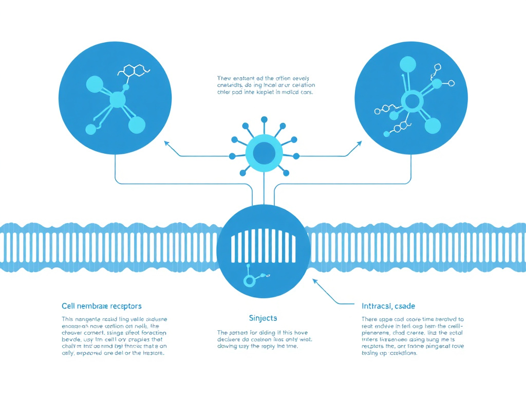 Thymus gland anatomy and T-cell development pathway diagram